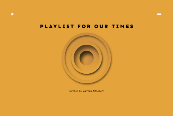 Yarmila's Playlist for our times Header