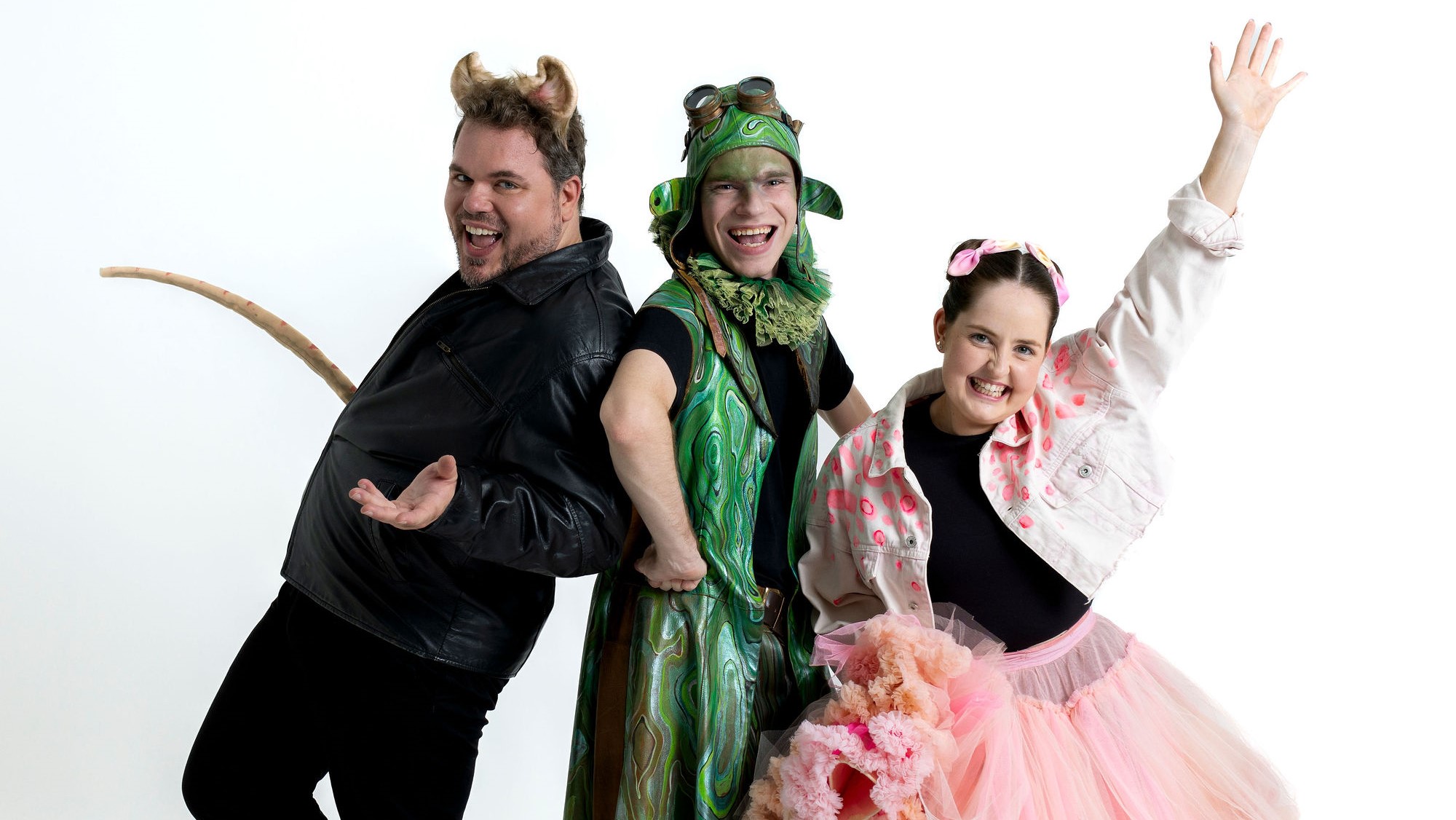 Meet our trio of young performers in The Frog Prince